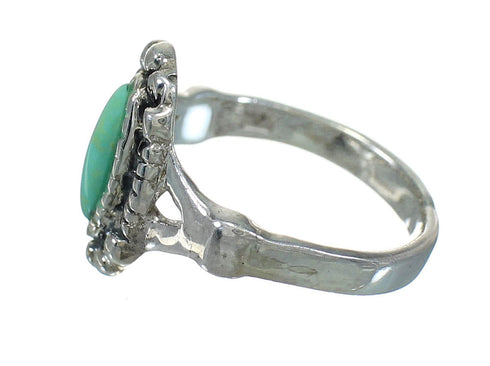 Turquoise Sterling Silver Southwest Ring Size 6-1/4 YX83908
