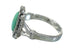 Turquoise Silver Southwestern Ring Size 5-3/4 YX83906