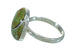 Southwest Authentic Sterling Silver Turquoise Ring Size 5-3/4 AX86304