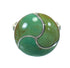 Authentic Sterling Silver Turquoise Southwest Ring Size 4-3/4 AX86309