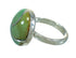 Authentic Sterling Silver Turquoise Southwest Ring Size 4-3/4 AX86309