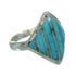 Turquoise Genuine Sterling Silver Southwest Ring Size 6-1/2 RX86366