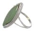 Southwest Sterling Silver Turquoise Inlay Ring