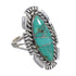 Turquoise Sterling Silver Southwest Ring Size 7-1/4 YX86432