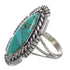 Turquoise Sterling Silver Southwest Ring Size 7-1/4 YX86432