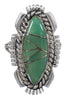 Turquoise Genuine Sterling Silver Southwest Ring Size 8-1/2 YX86438