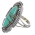 Turquoise Genuine Sterling Silver Southwestern Ring Size 7-1/4 YX86441