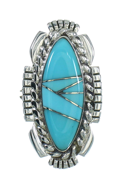 Sterling Silver Southwestern Turquoise Ring