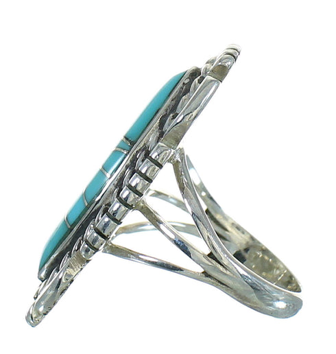 Sterling Silver Southwestern Turquoise Ring