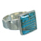 Turquoise Southwest Silver Ring Size 5 QX85239