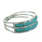 Authentic Sterling Silver Turquoise Inlay Ring