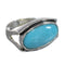 Sterling Silver Turquoise Southwestern Ring Size 6-1/4 QX83795