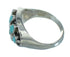 Sterling Silver Turquoise Opal Ring Size 5-1/4 UX84109