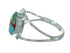 Multicolor Sterling Silver Southwestern Ring Size 4-1/2 YX83435