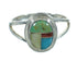 Multicolor And Sterling Silver Southwest Ring Size 6-1/2 YX83444