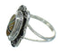 Southwest Genuine Sterling Silver And Multicolor Ring Size 5-1/2 UX83907