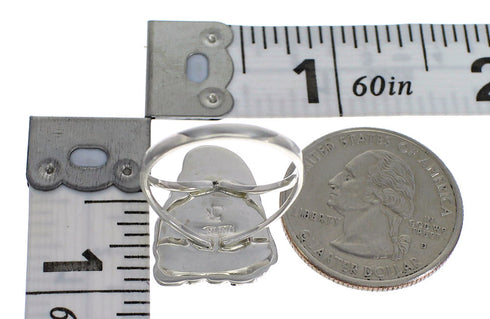 Multicolor Authentic Sterling Silver Ring Size 6 RX84139