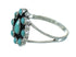 Turquoise Silver Southwestern Jewelry Ring Size 6-1/4 QX84718