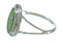 Turquoise Opal Sterling Silver Southwest Ring Size 7-1/2 QX83493
