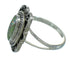 Southwest Turquoise Opal Genuine Sterling Silver Ring Size 7-1/2 QX83524