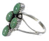 Genuine Sterling Silver And Turquoise Southwestern Ring Size 8-1/4 YX84479