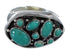 Southwest Turquoise Sterling Silver Ring Size 6-1/4 YX84512