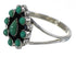 Turquoise Southwest Silver Ring Size 7 YX85299