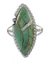 Southwest Sterling Silver Turquoise Opal Ring Size 6-1/2 QX85866