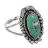 Southwestern Turquoise Opal Authentic Sterling Silver Ring Size 6-1/2 QX85917