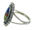 Multicolor Authentic Sterling Silver Southwest Ring Size 6-1/2 YX84213