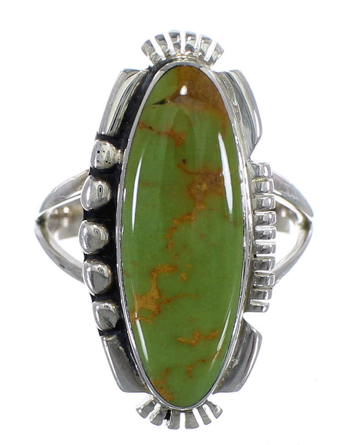 Sterling Silver Southwest Turquoise Ring Size 5-1/4 QX86775