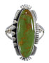 Sterling Silver Southwest Turquoise Ring Size 5-1/4 QX86775