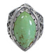Turquoise Genuine Sterling Silver Southwest Ring Size 6-1/4 RX92894