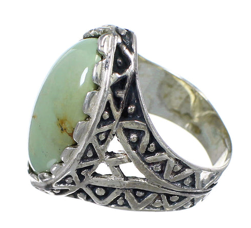 Turquoise Sterling Silver Southwest Ring Size 7 RX92931