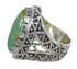 Turquoise And Sterling Silver Southwest Jewelry Ring Size 6-1/4 RX92972