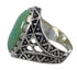 Turquoise And Sterling Silver Ring Size 7-1/2 RX92975