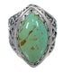 Sterling Silver Southwest Turquoise Ring Size 5-1/4 RX93001