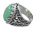 Sterling Silver Southwest Turquoise Ring Size 5-1/4 RX93001