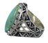 Genuine Sterling Silver Turquoise Jewelry Ring Size 8-1/2 RX93184