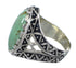 Sterling Silver And Turquoise Southwest Jewelry Ring Size 8 RX93182
