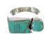 Turquoise Southwest Authentic Sterling Silver Jewelry Ring Size 6-1/2 AX90803