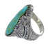 Sterling Silver Turquoise Jewelry Ring Size 6-1/2 FX93284
