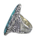 Sterling Silver Turquoise Southwest Ring Size 6-3/4 FX93307