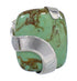 Genuine Sterling Silver Southwest Turquoise Ring Size 7-1/2 RX88634