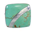 Turquoise Sterling Silver Southwest Jewelry Ring Size 5-1/4 RX88681