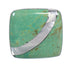 Turquoise Genuine Sterling Silver Jewelry Ring Size 8 RX88702