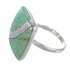 Turquoise Genuine Sterling Silver Jewelry Ring Size 8 RX88702