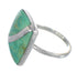 Sterling Silver And Turquoise Jewelry Ring Size 6-1/2 RX88711