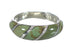 Turquoise Inlay Southwest Jewelry Genuine Sterling Silver Ring Size 6-1/4 AX93210