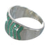 Turquoise Southwestern Jewelry Sterling Silver Ring Size 6 AX93038